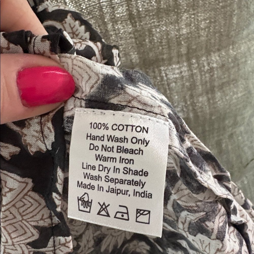 NWT - precious boho Daughters of India Dress - flatters every shape! - Picture 5 of 6